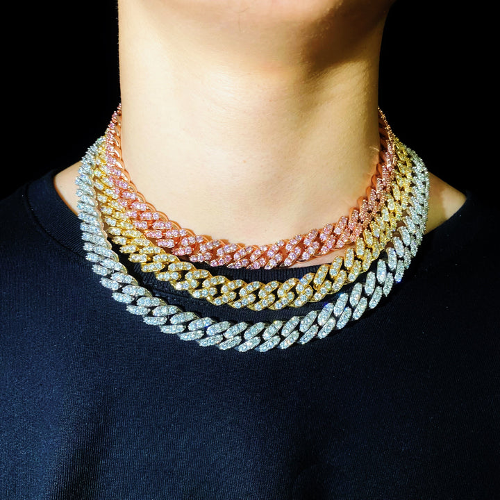 12 mm grote korrelige Cubaanse schakelketting