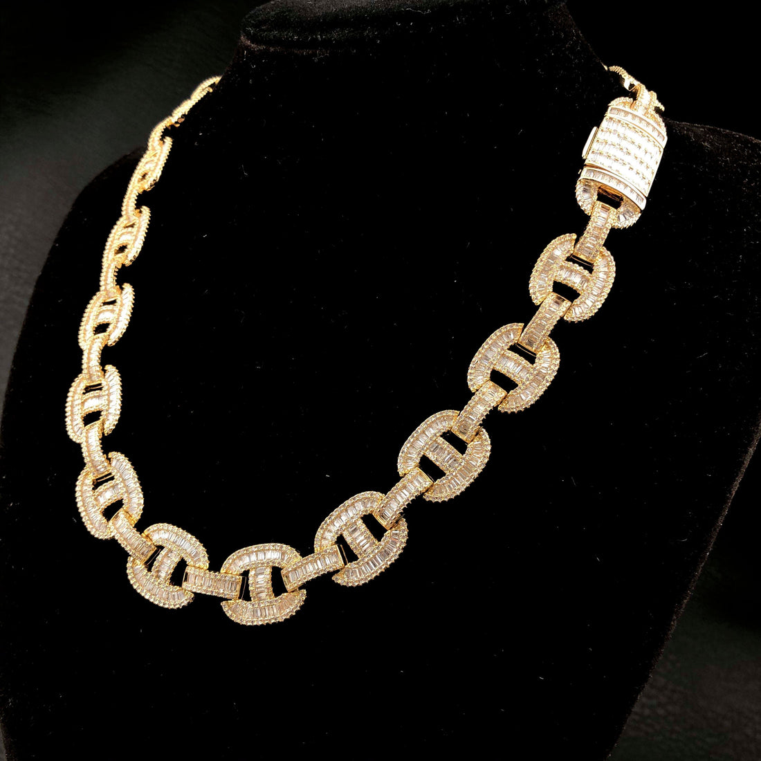 15 mm Baguette Mariner-ketting