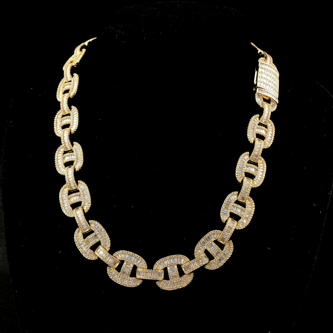 15 mm Baguette Mariner-ketting