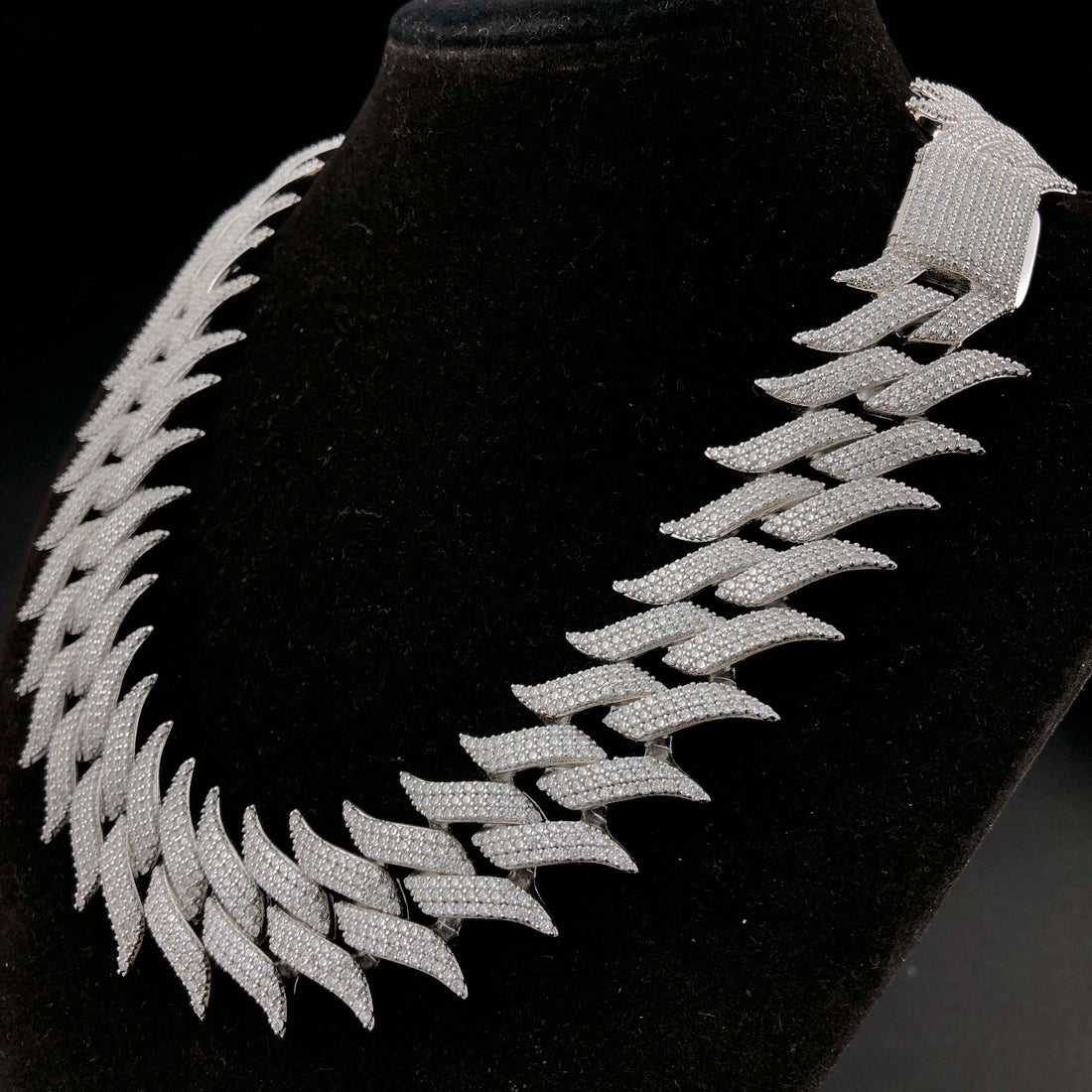 30 mm Cubaanse ketting met spikes