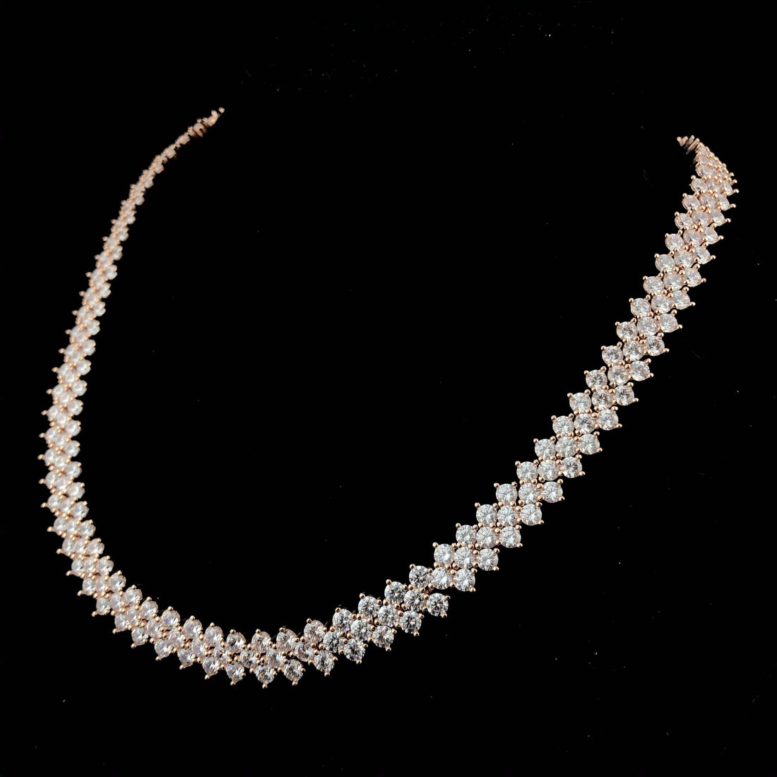10 mm ronde tennisketting