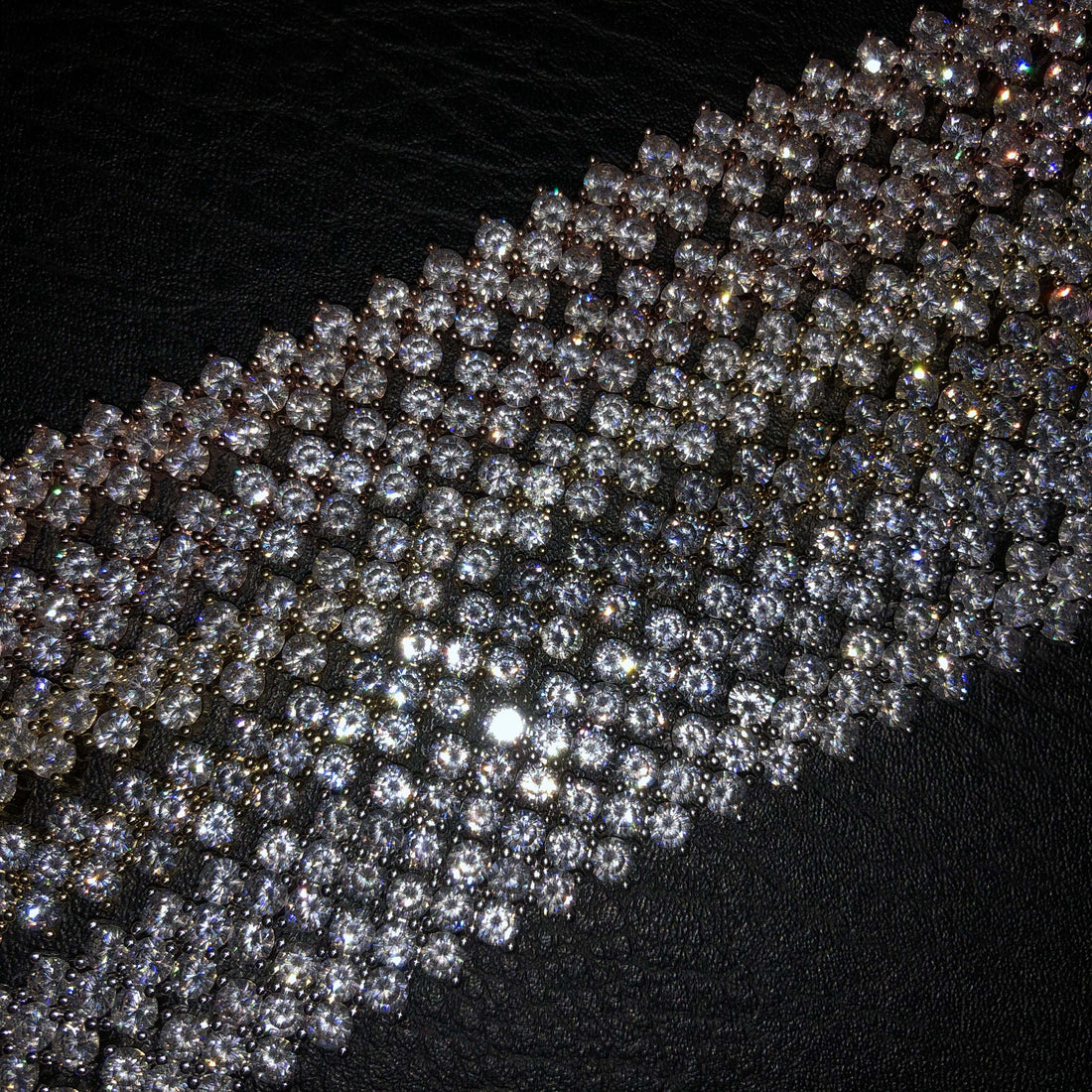 10 mm ronde tennisketting