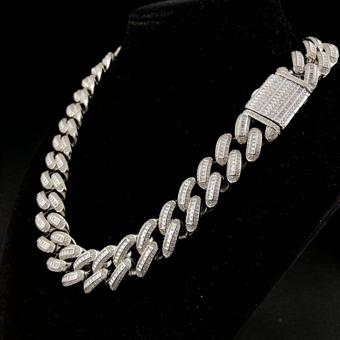 19 mm Baguette Cubaanse ketting