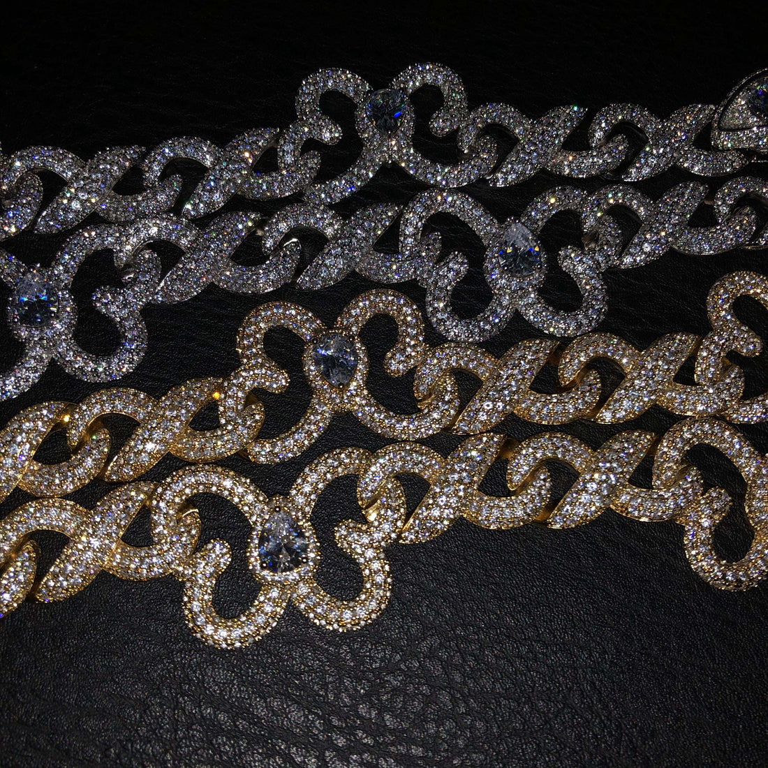 15 mm Infinity vlinderdiamantenketting