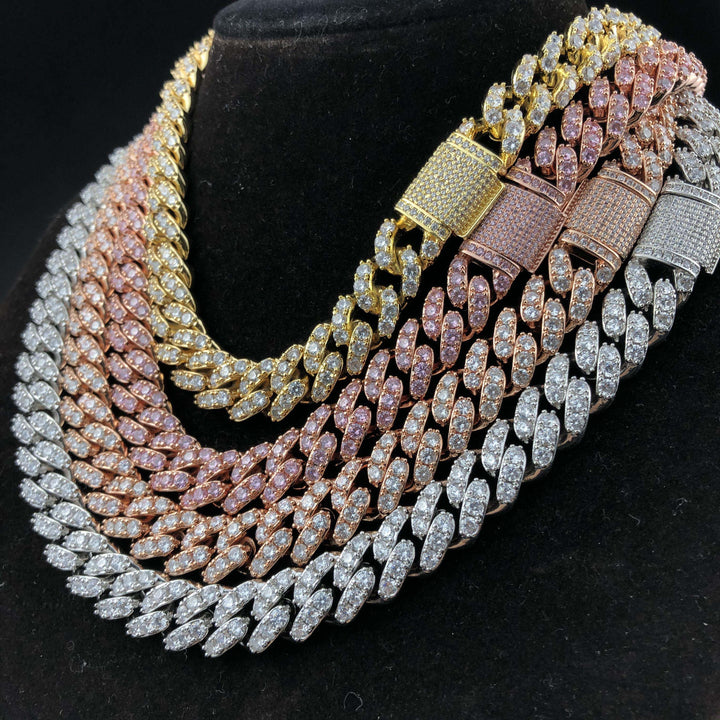 12 mm grote korrelige Cubaanse schakelketting