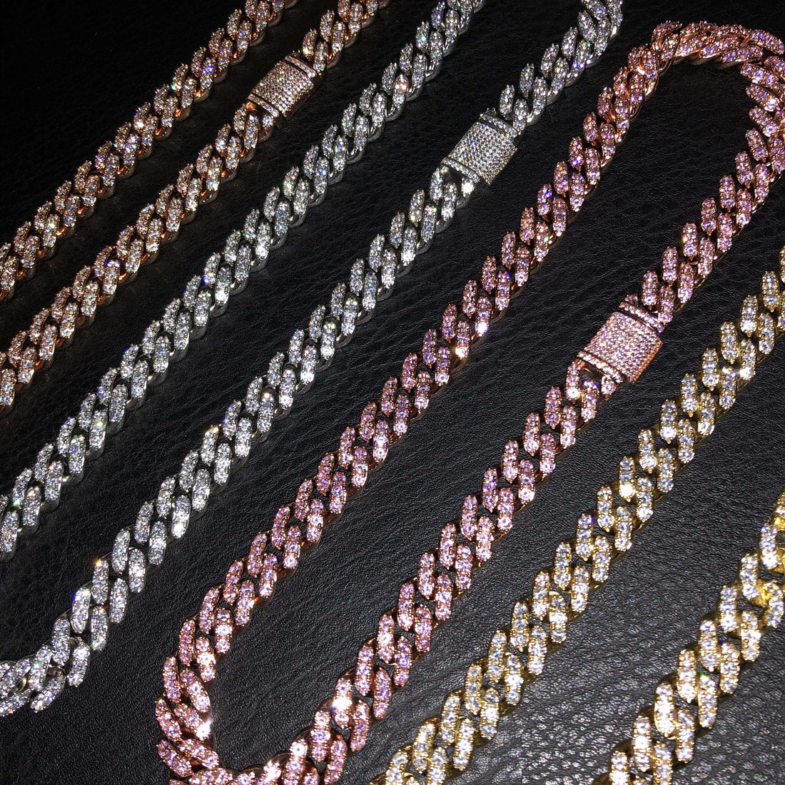 12 mm grote korrelige Cubaanse schakelketting