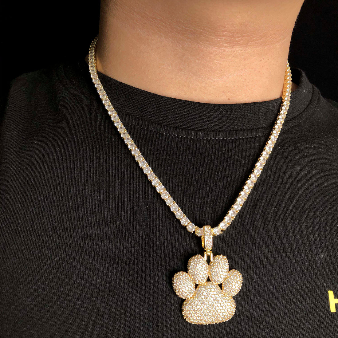 Panda voeten hanger