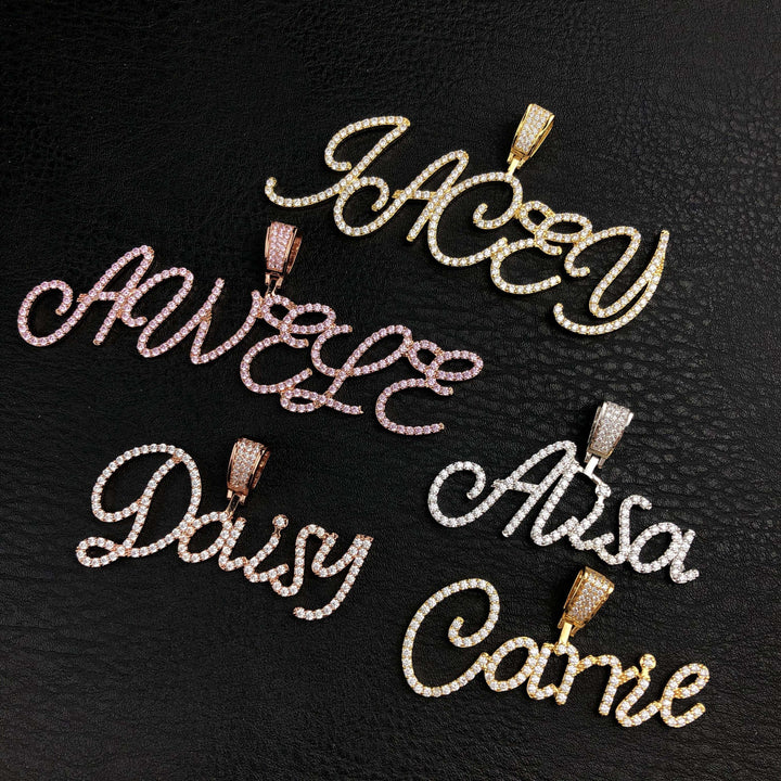 Klassieke handschrift aangepaste hanger