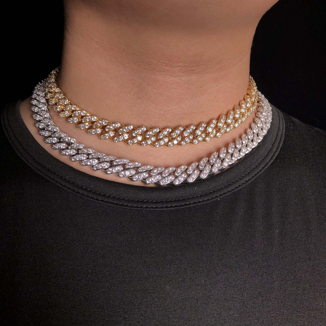 12 mm grote korrelige Cubaanse schakelketting