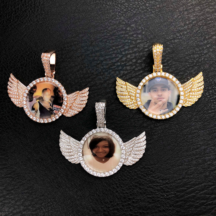 Iced Wings gepersonaliseerde fotohanger