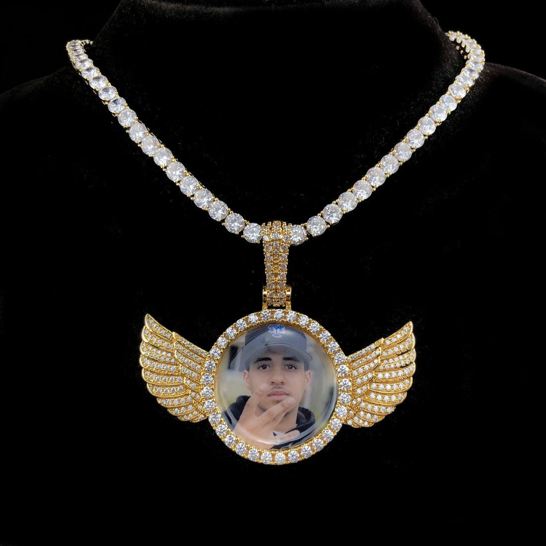 Iced Wings gepersonaliseerde fotohanger