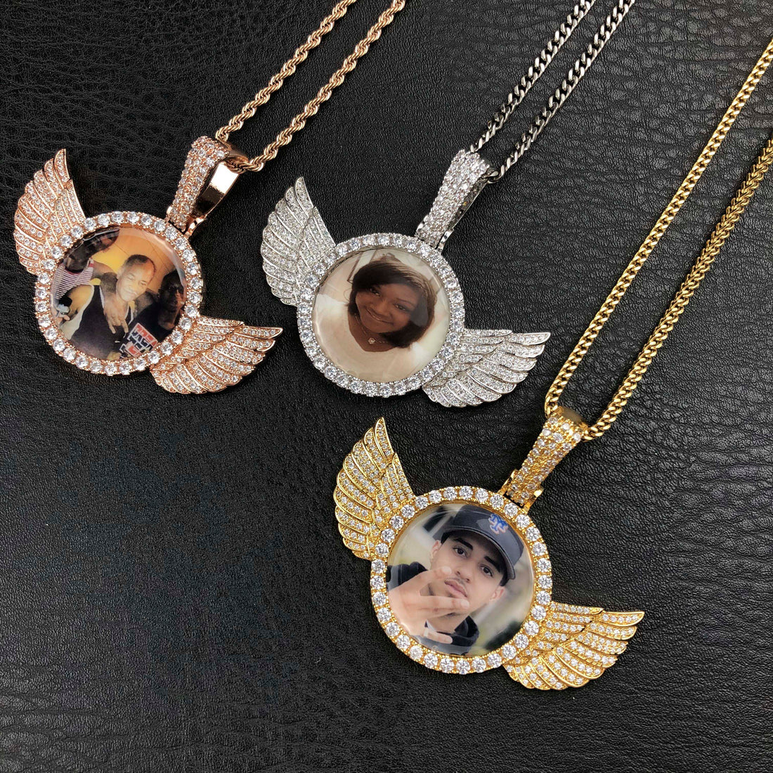 Iced Wings gepersonaliseerde fotohanger