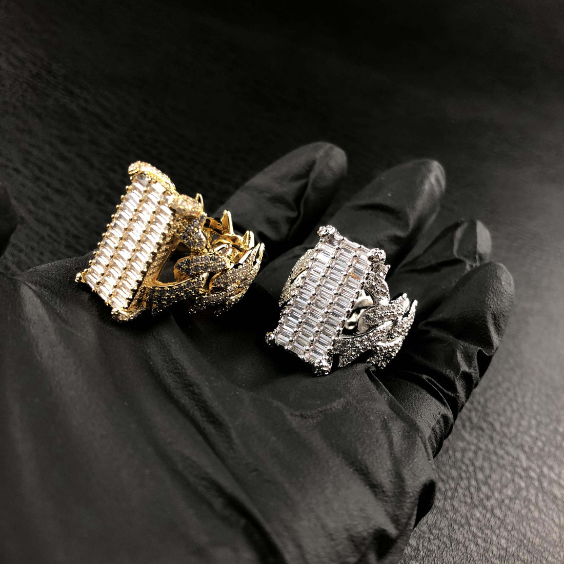 Baguette Diamant Cluster Ring I