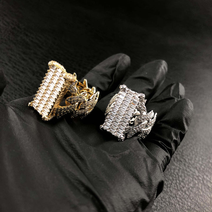 Baguette Diamant Cluster Ring I