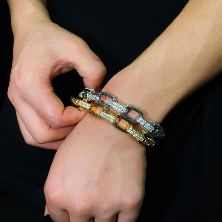 12 mm Iced Hermes-armband