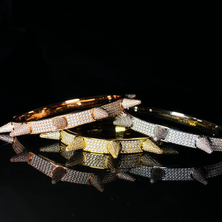 Iced Spiked Armband