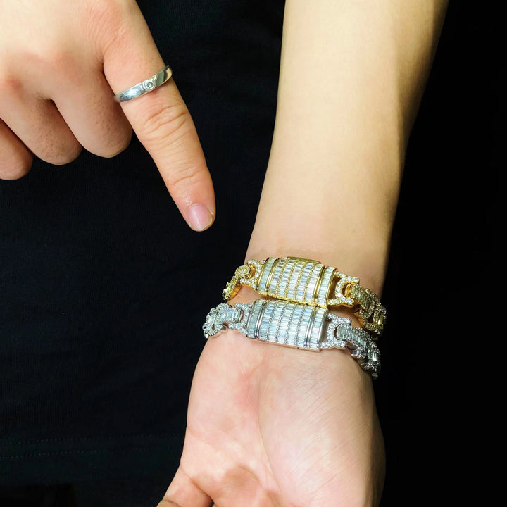Byzantijnse armband met diamant