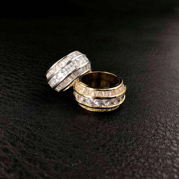 Baguette gelaagde ring